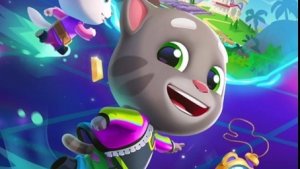 Говорящий Том: гонка на время