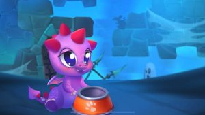 Кормим дракончика. Игра.