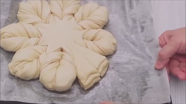 ВКУСНАЯ БУЛОЧКА ЗВЕЗДОЧКА🍔 С КОРИЦЕЙ)))Булочки СЛОЕНЫЕ/Сдобные булочки/ТЕСТО ПРОСТО ПУХ!