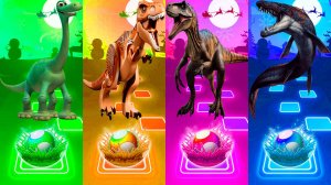 Coffin Dance Динозавры 189 уровень - Мультики про Динозавров | МУЛЬТФИЛЬМЫ ДИНОЗАВРЫ в Tiles Hop