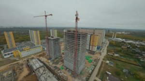 КМ Анкудиновский Парк, отчет со строительной площадки за сентябрь