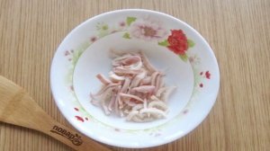 Салат Морской бриз с кальмарами