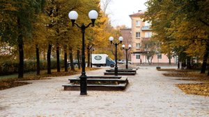 Ремонт в сквере на Верещагина