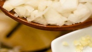 Овощной суп с баклажанами