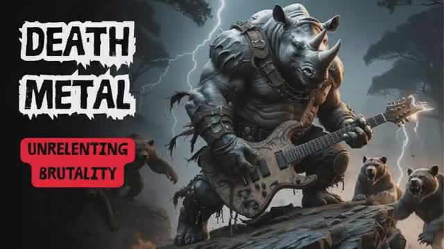 Инструментальный Death Metal – Брутальная и Тёмная Энергия Мощно