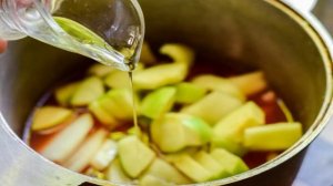 Лечо с яблоками