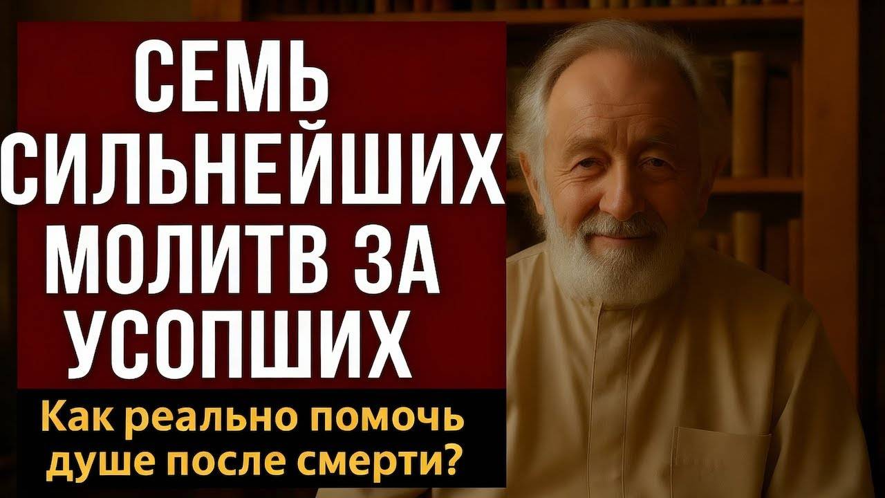 7 СИЛЬНЕЙШИХ МОЛИТВ ЗА УСОПШИХ