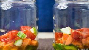 Овощной салат Витамины в баночке