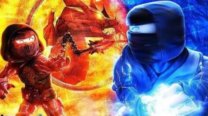 я стал ниндзя в роблоксе + Dima play