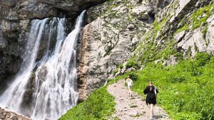 Отдыхаем в Абхазии. Отель Жоэквара. Экскурсия на Гегский водопад и озеро Рица. Часть 2