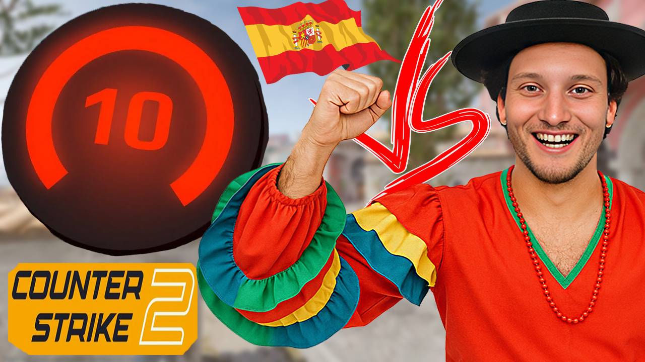 ИСПАНЕЦ 7 ЛВЛ ПРОТИВ 10-ЫХ ЛВЛОВ В КС 2 | CS 2 | 10 LVL FACEIT 2400 ELO | ФЕЙСИТ ЭЛО ИГРОКИ
