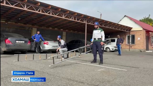 Пожарно-спасательни спортах йола яхьаш д1айихьар вай мехка хьалхара