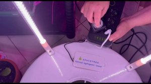 Пришла наконец чудо машина, гидропоника с лампами.