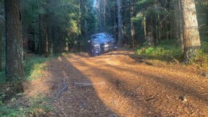 Лесная дорога до лагеря на Mitsubishi ASX | Отдых на озере | ASMR | Валдай