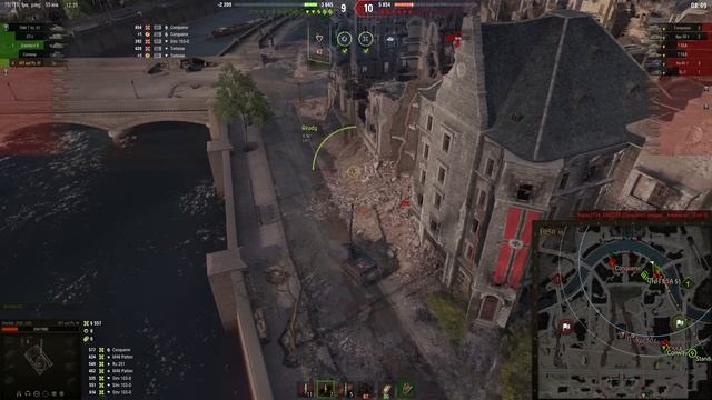 [Fermani Wot] Картонный повелитель города! На WT PZ 4 поехал в город в самое опасное место Берлина