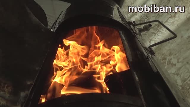 Тестирование Мобиба МБ-18 СП с печью Паробомба-100 смотреть онлайн