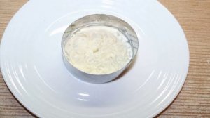 Новый салат с крабовыми палочками