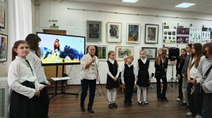 Открытие выставки 9 октября