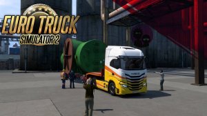 IVECO опасный груз в дождливую погоду ETS 2!