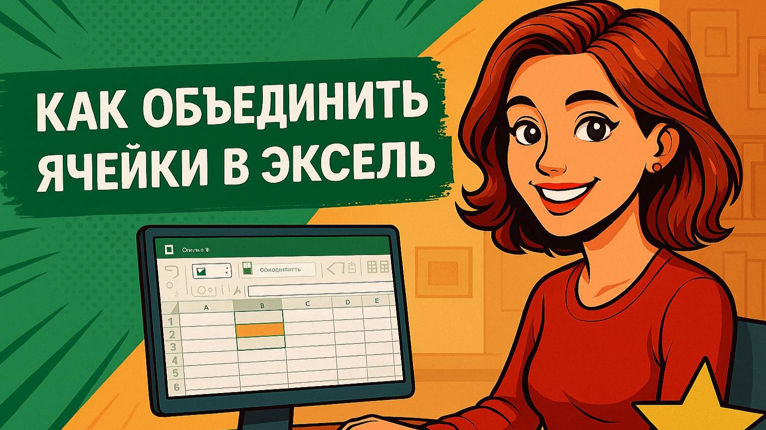 Как объединить ячейки в Эксель - все способы без потери данных