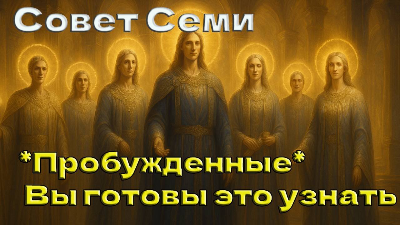 *Пробужденные* Вы готовы это узнать ~ Совет Семи ~