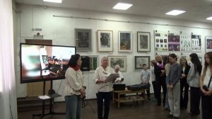 Открытие выставки (фрагменты видео)