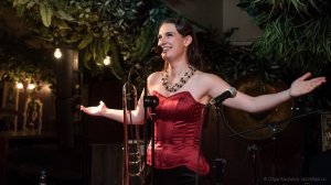 Анастасия Джаззи в джаз-клубе Алексея Козлова