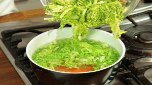 Овощной суп с йогуртом