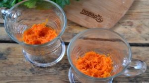 Новогодний салат в бокалах