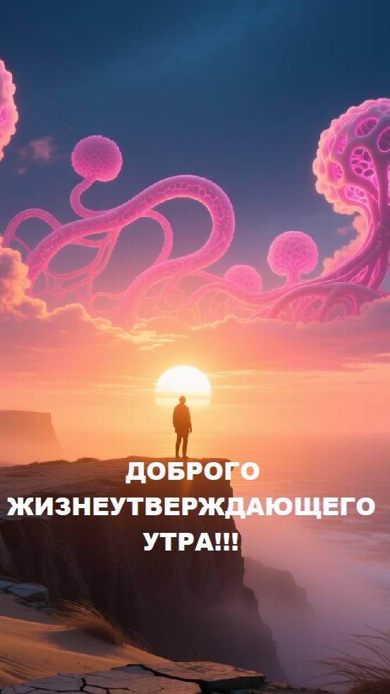 ДОБРОГО ЖИЗНЕУТВЕРЖДАЮЩЕГО УТРА!!!