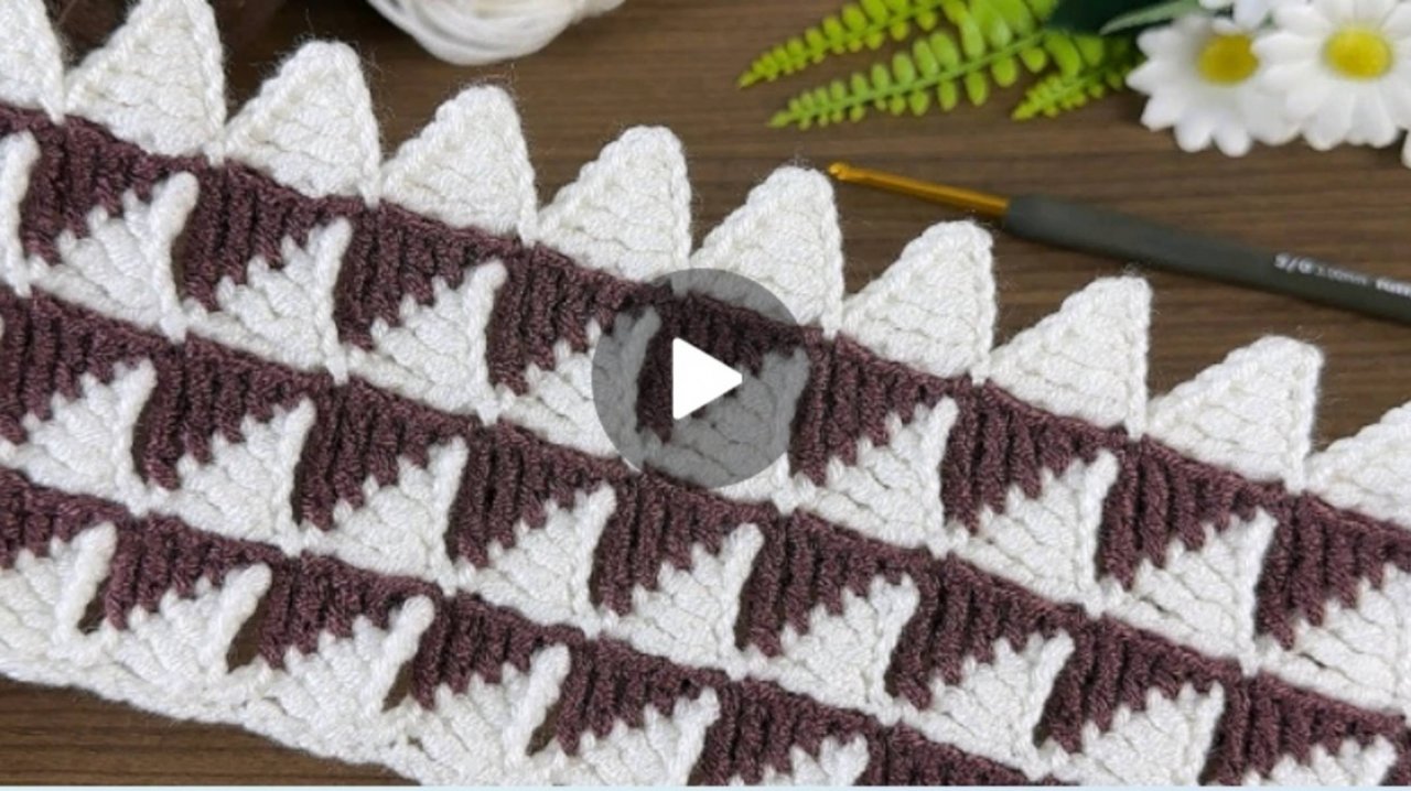 Узор крючком 🙂 #всевжизнисвязано #вязаниекрючком