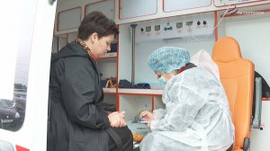 В округе начал работу мобильный прививочный пункт от гриппа