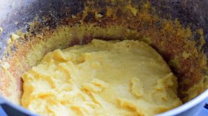 Мамалыга с сулугуни