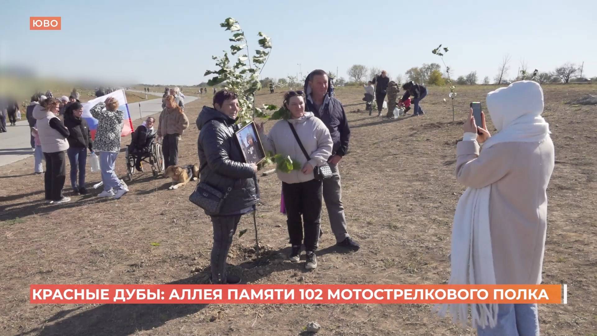 Аллея памяти появилась у 102 мотострелкового полка