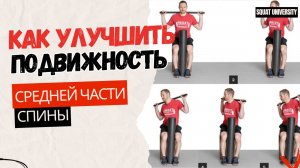 Как улучшить подвижность средней части спины?