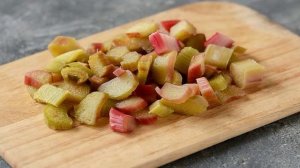 Крюшон из ревеня