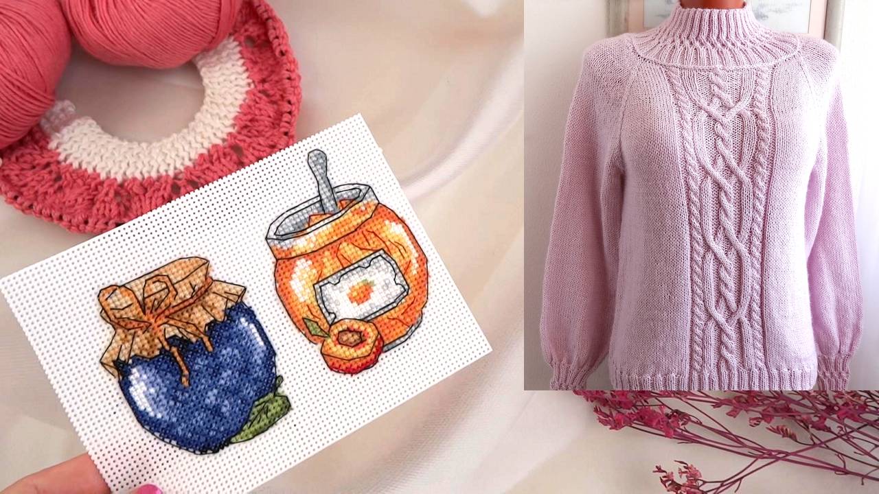 Сразу две готовые работы и новый процесс🤗 Отлично поработала👌