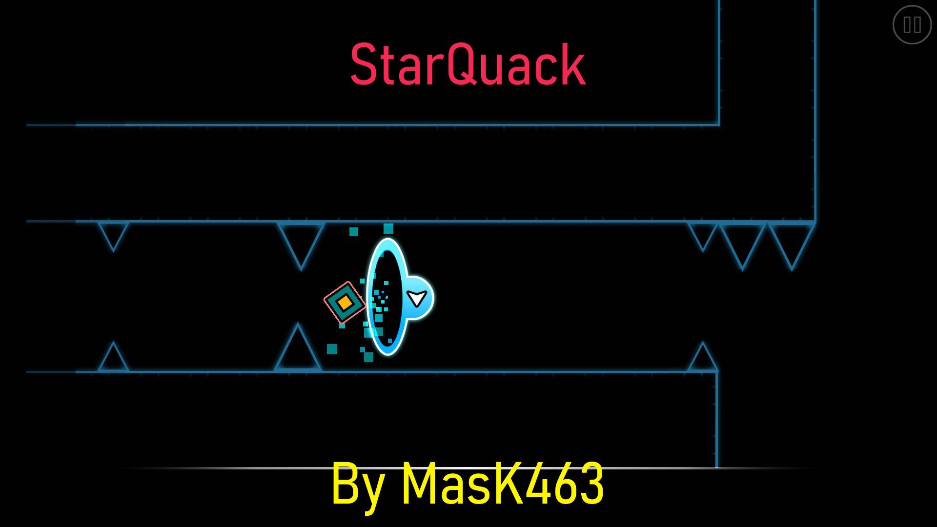 Прохождение моего первого Медиум Демона StarQuack! Ностальгия (: