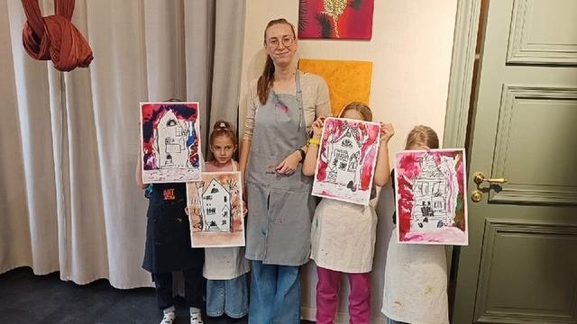 АРТ ИЗО, занятия у детей, студия Вдох🌈Таисия в эфире Сентябрь2025 ❤️