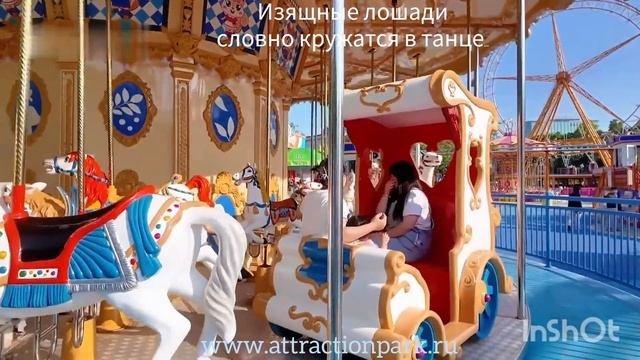 карусель в парк, премиум