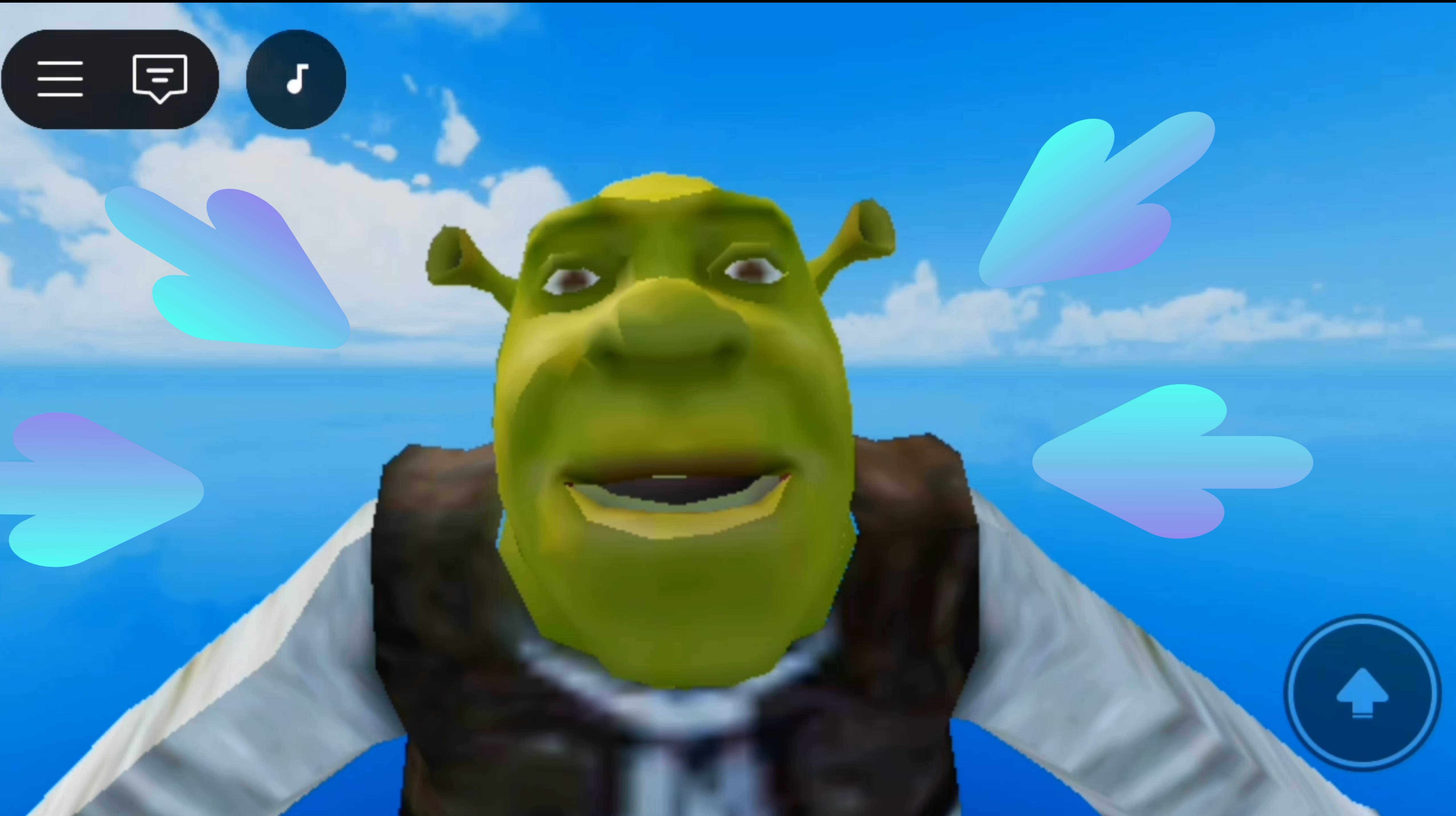 Когда не повезло чёрный юмор с (шреком). Roblox