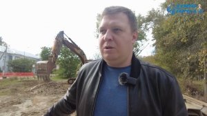 В САКАХ ИДУТ РАБОТЫ ПО СТРОИТЕЛЬСТВУ ЛИВНЕВОЙ КАНАЛИЗАЦИИ (09.10.2025г.)