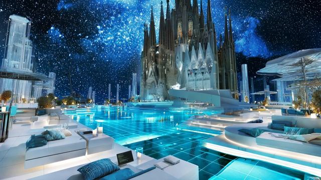 Gaudi： Cozy Sci Fi SPACE Ambient Music 💫🎧 For Autumn Focus & Relaxation (3Hz Binaural Beats)
