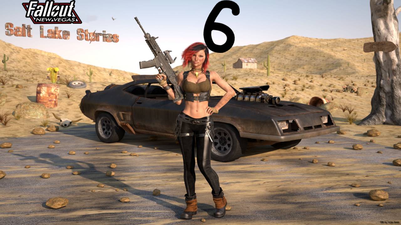 Прохождение Fallout: New Vegas - Salt Lake Stories #6 (Последние штрихи) ФИНАЛ