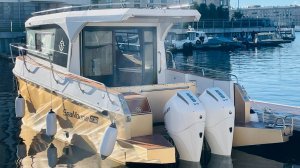 Обзор катера Seamoone 870 с двумя каютами