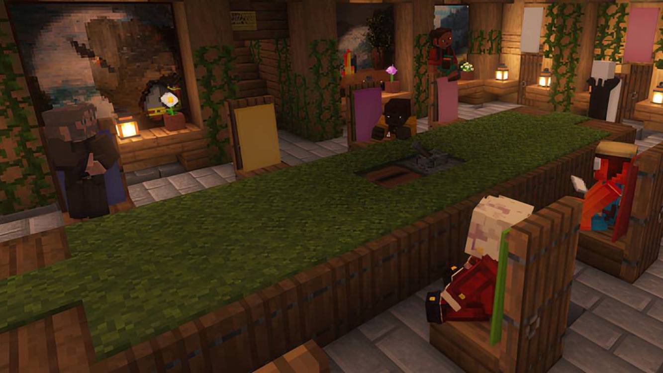 Продолжаю играть в майнкрафт,сервер МайнКантри обшаюсь с людьми и граю.