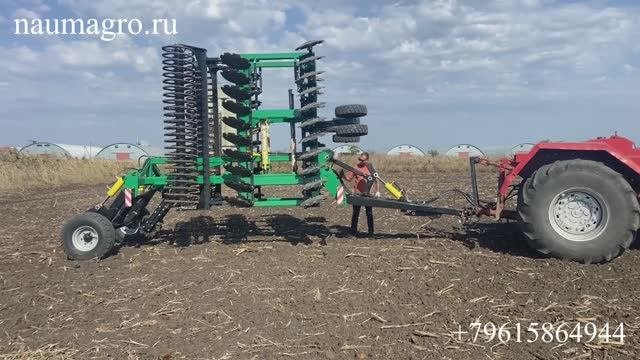 НаумАгро. Борона дисковая БД 6х2ПБ (бабочка) производства РадогостМаш