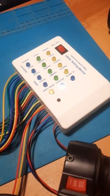Электровелосипед Leopard PRO 48V 350W. Курок газа.