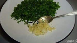 Малосольные помидоры по-армянски с чесноком