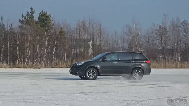 Чёрная субару. AVI & SUNO AI. Subaru Tribeca.